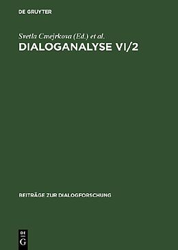 Fester Einband Dialoganalyse VI/2 von 