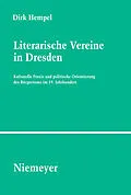 E-Book (pdf) Literarische Vereine in Dresden von Dirk Hempel