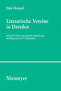 E-Book (pdf) Literarische Vereine in Dresden von Dirk Hempel