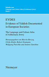 eBook (pdf) EYDES (Evidence of Yiddish Documented in European Societies) de 