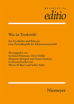 E-Book (pdf) Was ist Textkritik? von 