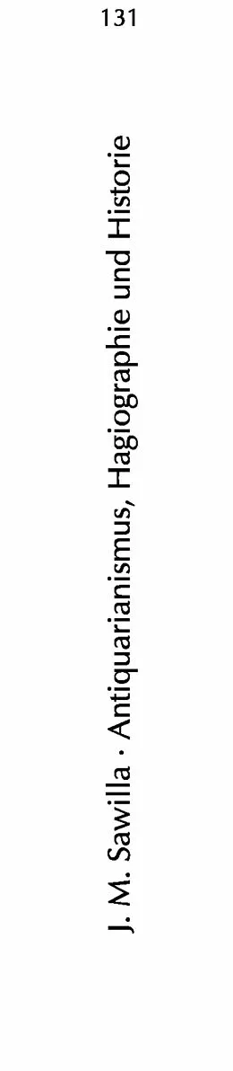 E-Book (pdf) Antiquarianismus, Hagiographie und Historie im 17. Jahrhundert von Jan Marco Sawilla