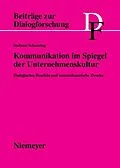 E-Book (pdf) Kommunikation im Spiegel der Unternehmenskultur von Stefanie Schnöring