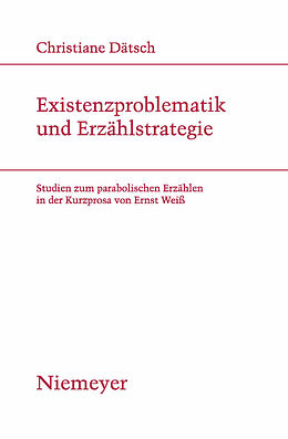 E-Book (pdf) Existenzproblematik und Erzählstrategie von Christiane Dätsch