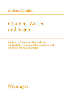 E-Book (pdf) Glauben, Wissen und Sagen von Andreas Dittrich