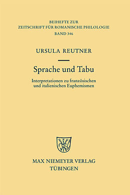 E-Book (pdf) Sprache und Tabu von Ursula Reutner