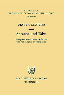E-Book (pdf) Sprache und Tabu von Ursula Reutner