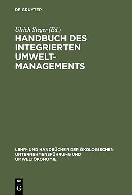 Fester Einband Handbuch des integrierten Umweltmanagements von 