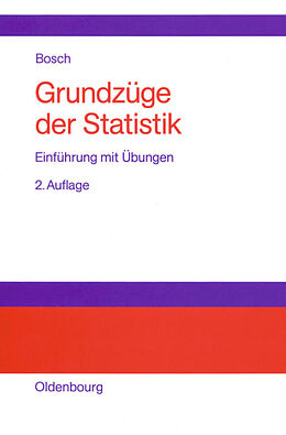 Fester Einband Grundzüge der Statistik von Karl Bosch