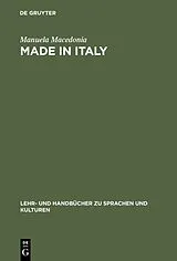 Fester Einband Made in Italy von Manuela Macedonia