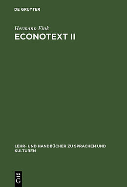 Fester Einband Econotext II von Hermann Fink