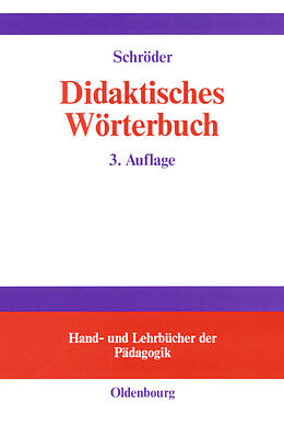 Fester Einband Didaktisches Wörterbuch von Hartwig Schröder