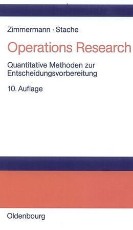 Fester Einband Operations Research von Werner Zimmermann, Ulrich Stache