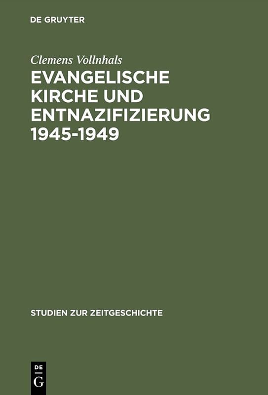 Evangelische Kirche und Entnazifizierung 19451949