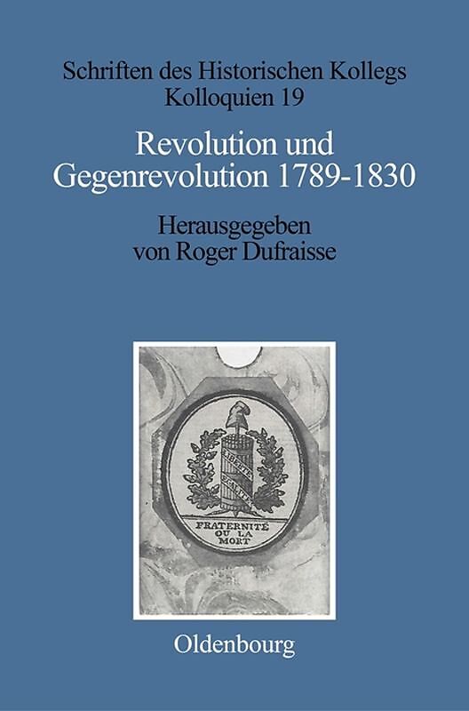 Revolution und Gegenrevolution 17891830