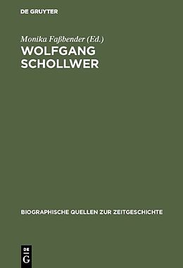 Fester Einband Wolfgang Schollwer von Wolfgang Schollwer