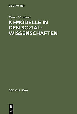 Fester Einband KI-Modelle in den Sozialwissenschaften von Klaus Manhart