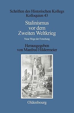 Fester Einband Stalinismus vor dem Zweiten Weltkrieg / Stalinism before the Second World War von 