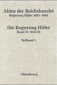 Akten der Reichskanzlei, Regierung Hitler 1933-1945 / 1934/35