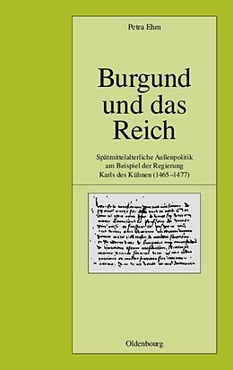 Fester Einband Burgund und das Reich von Petra Ehm