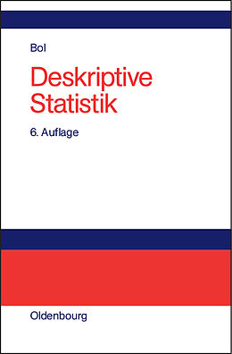 Kartonierter Einband Deskriptive Statistik von Georg Bol