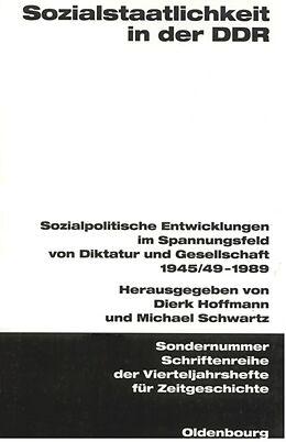 Kartonierter Einband Sozialstaatlichkeit in der DDR von 
