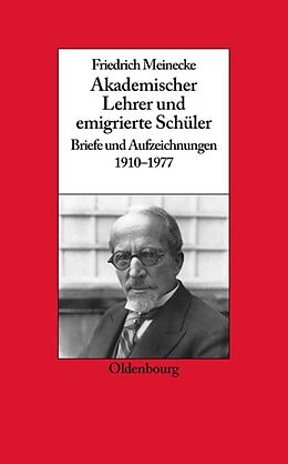 Paperback Friedrich Meinecke von 