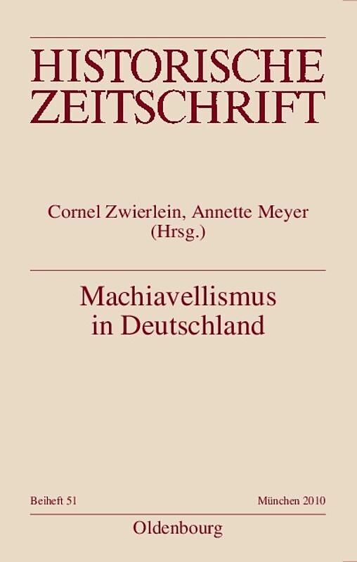 Machiavellismus in Deutschland