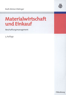 E-Book (pdf) Materialwirtschaft und Einkauf von Ruth Melzer-Ridinger