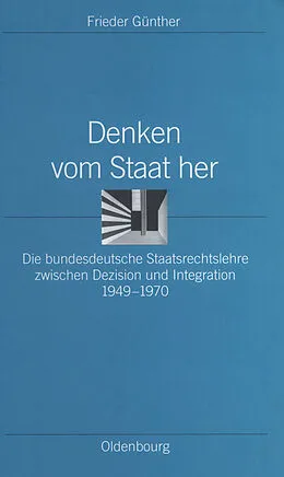 PDF Denken vom Staat her von Frieder Günther