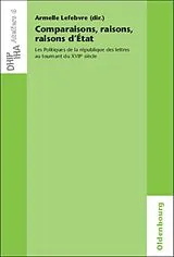 Kartonierter Einband Comparaisons, raisons, raisons d' État von 