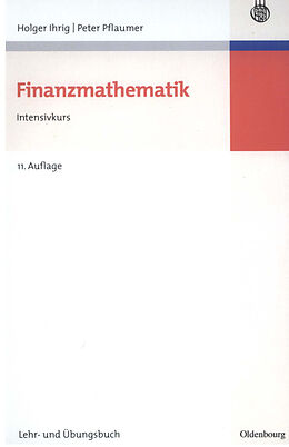 E-Book (pdf) Finanzmathematik von Holger Ihrig, Peter Pflaumer