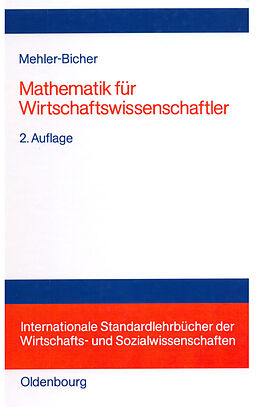 E-Book (pdf) Mathematik für Wirtschaftswissenschaftler von Anett Mehler-Bicher