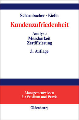 E-Book (pdf) Kundenzufriedenheit von Kurt Scharnbacher, Guido Kiefer