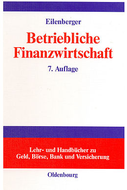 E-Book (pdf) Betriebliche Finanzwirtschaft von Guido Eilenberger