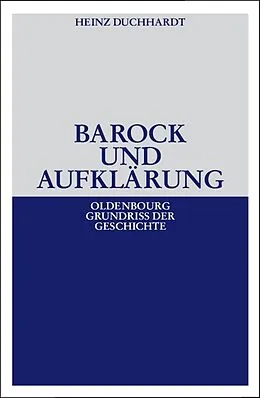 E-Book (pdf) Barock und Aufklärung von Heinz Duchhardt