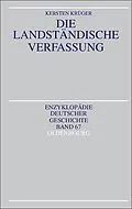 E-Book (pdf) Die Landständische Verfassung von Kersten Krüger