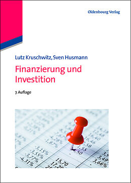 Fester Einband Finanzierung und Investition von Lutz Kruschwitz, Sven Husmann