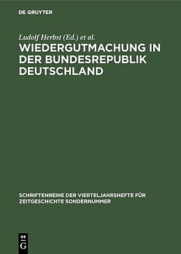 E-Book (pdf) Wiedergutmachung in der Bundesrepublik Deutschland von 