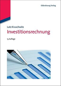 Fester Einband Investitionsrechnung von Lutz Kruschwitz