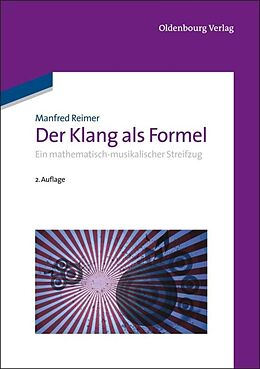 Kartonierter Einband Der Klang als Formel von Manfred Reimer
