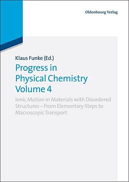 Livre Relié Progress in Physical Chemistry Volume 4 de 