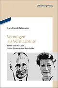 E-Book (pdf) Vermögen als Vermächtnis von Heidrun Edelmann