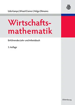 E-Book (pdf) Wirtschaftsmathematik von Udo Kamps, Erhard Cramer, Helga Oltmanns