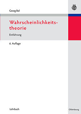 E-Book (pdf) Wahrscheinlichkeitstheorie von Georg Bol
