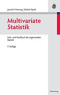 E-Book (pdf) Multivariate Statistik von Joachim Hartung, Bärbel Elpelt