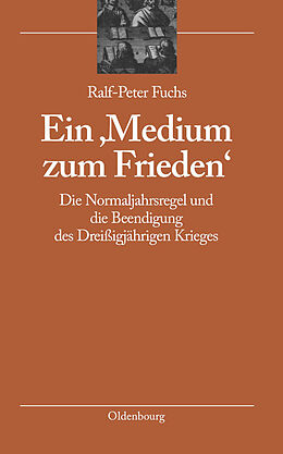 E-Book (pdf) Ein 'Medium zum Frieden' von Ralf-Peter Fuchs