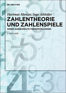 Fester Einband Zahlentheorie und Zahlenspiele von Hartmut Menzer, Ingo Althöfer