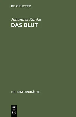 E-Book (pdf) Das Blut von Johannes Ranke