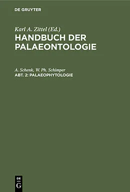 E-Book (pdf) Palaeophytologie von A. Schenk, W. Ph. Schimper